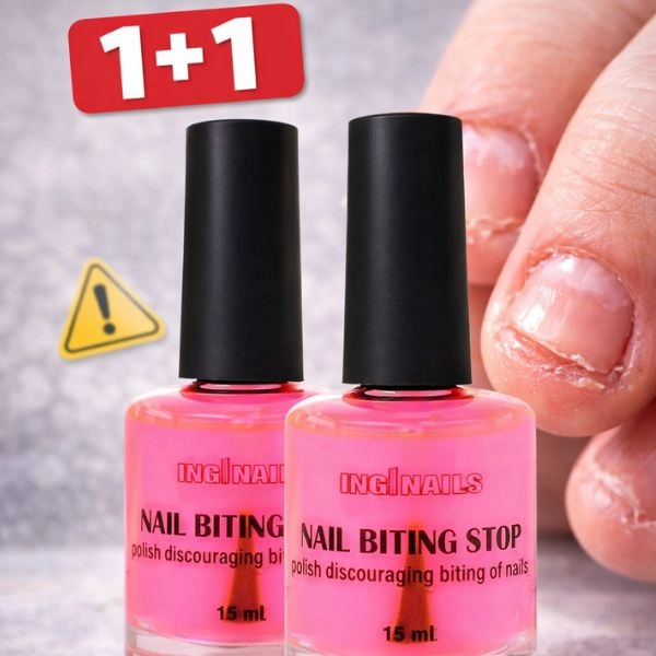 Nail biting stop - körömrágást megelőző készítmény Inginails, 15ml . 1+1 INGYENES AKCIÓ