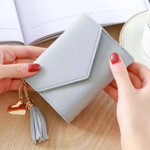 Női pénztárca - szürke