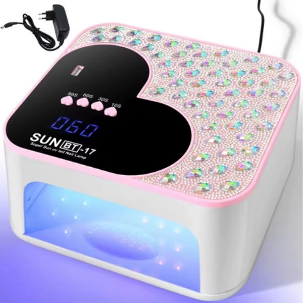 UV/LED lámpa SUN BT-17, rózsaszín