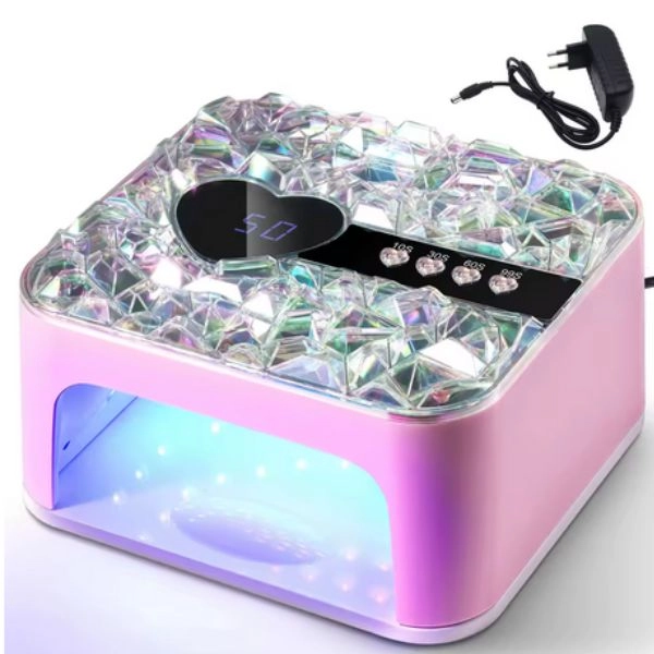 UV/LED lámpa SUN D-18, rózsaszín