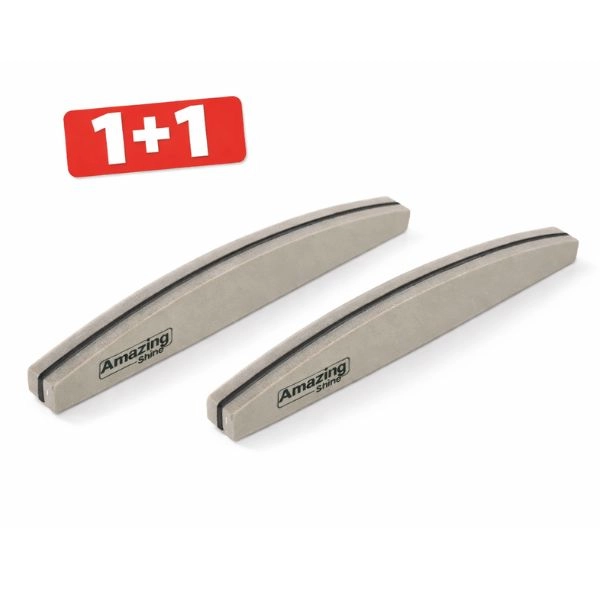 Profi Sponge Halfmoon zebra reszelő fekete középpel 220/280 - 1+1 INGYENES AKCIÓ