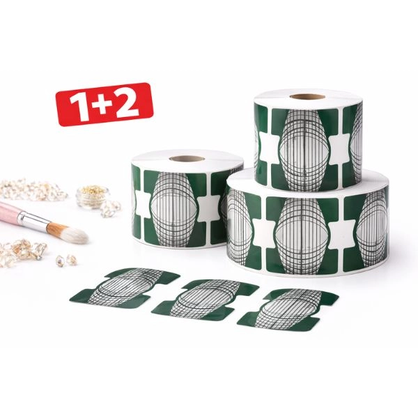 Műköröm sablon – türkizkék - boltív 100db - 1+2 INGYENES AKCIÓ