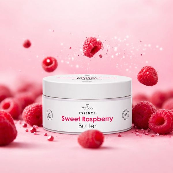 Yokaba Sweet Raspberry - hidratáló kéz- és testvaj, 200 ml