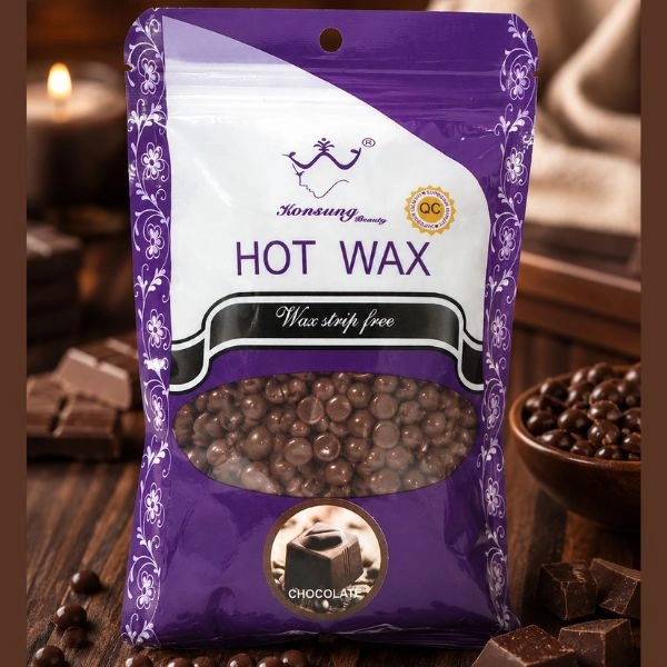 Kozmetikai szőrtelenítő viasz - gyöngyök – Chocolate, 100g