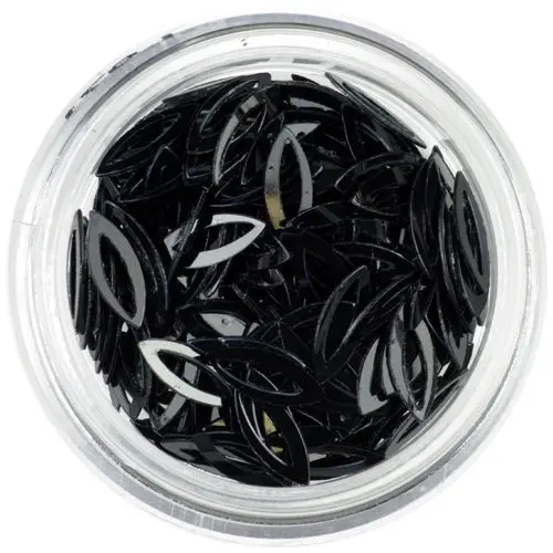 Ívelt szemek - fekete