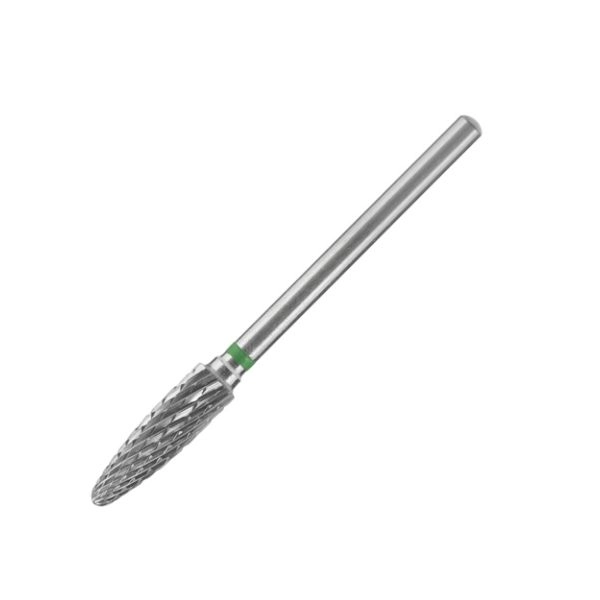 Staleks Pro Expert 4/14 mm kerek kúpos csiszolófej, zöld