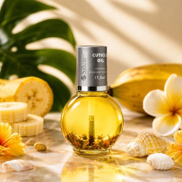Silcare Köröm- és körömápoló olaj – Havana Banana Yellow 11,5 ml