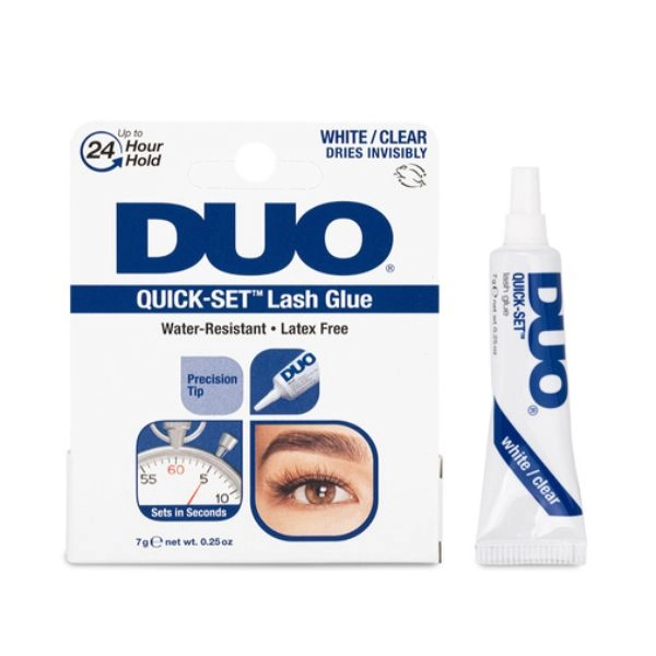 Ardell DUO Quick-Set Lash Glue, 7g - white/clear