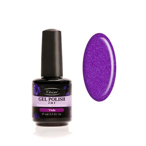 Christel Viola 15ml - Gel Polish 2in1/gél lakk készítés