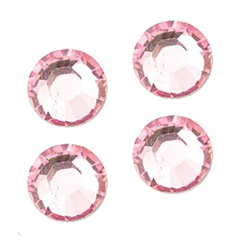 Nail art díszítő kristályok Swarovski 2mm - pink 50db/strasszkő