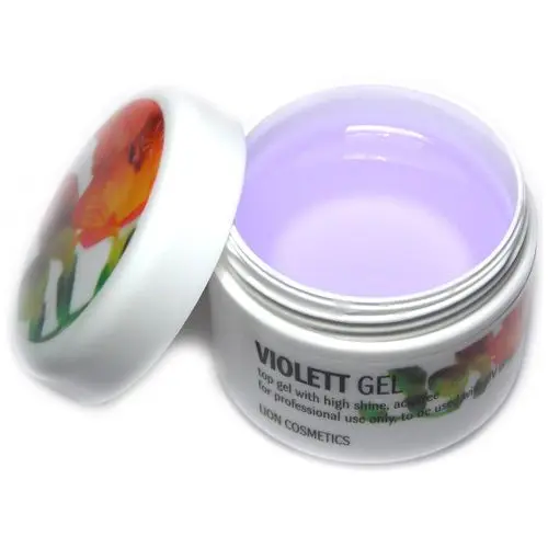 UV zselé Lion Cosmetics - Violett gel 40ml/építő zselé