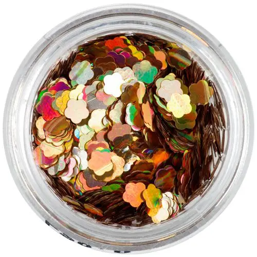 Arany virágok - hologramm