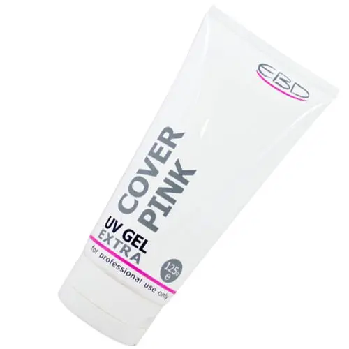 EBD UV zselé tubusban - Extra Cover Pink 125g/köröm zselé használata