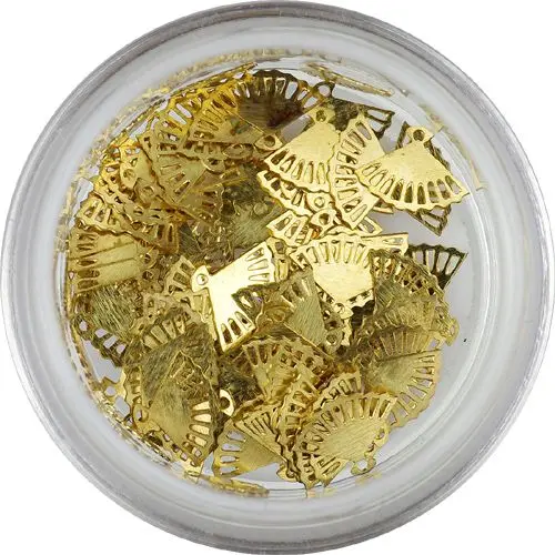 Fém körömdíszek - legyezők