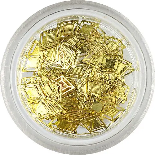 Fém körömdísz - gyémántok