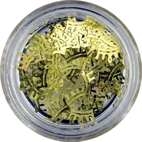 Királyi korona - fém díszek