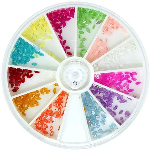 Díszítő kövecskék, szett – könnycseppek