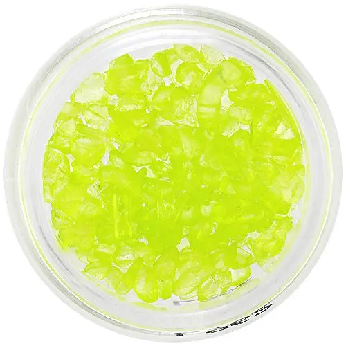 Kövecskék - világos, neon zöld