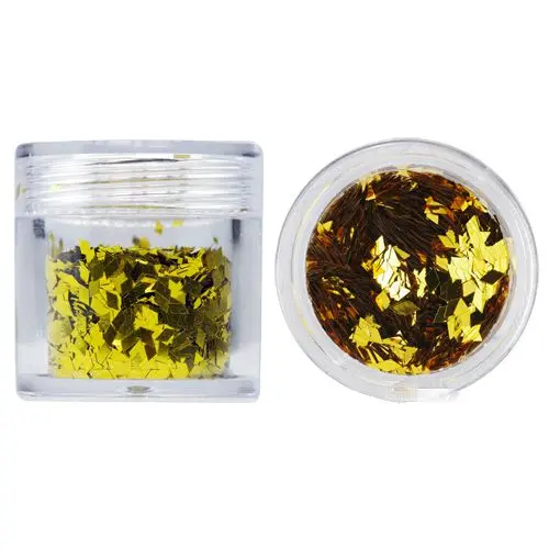 Díszítő konfetti - aranyszínű gyémántok, 10g