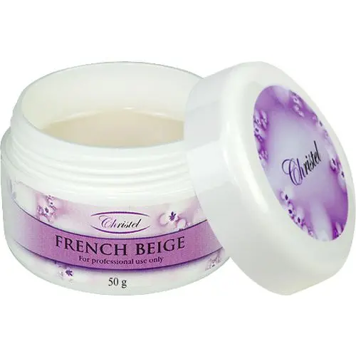 UV zselé Christel - French Beige gel, Camouflage 50g/építő zselé