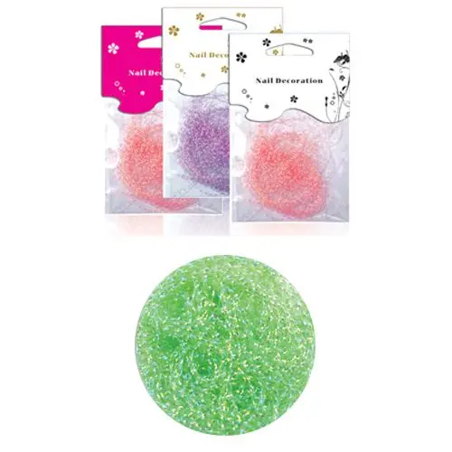 Zacskós díszítő fonalak - világoszöld