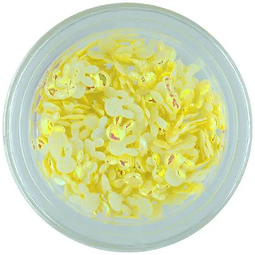 Textil nyuszi – sárga