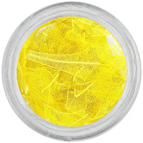 Sárga levelek körmökre – szárított