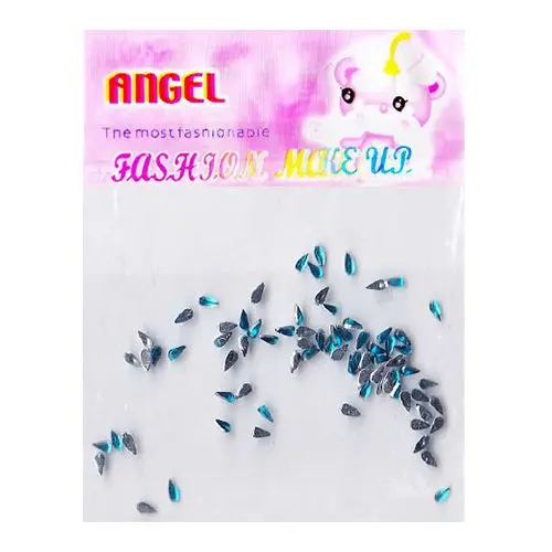 Könnycsepp alakú kövecskék – türkiz, tasakban 50db