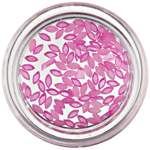 Gyöngyházas oválisok körmökre – rózsaszín