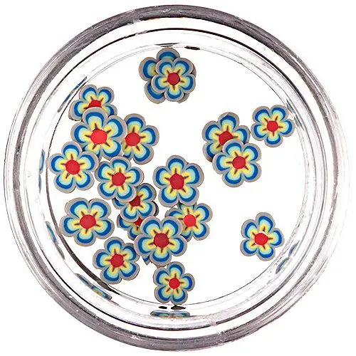 Szeletelt gumi virágrúd körmök díszítésére