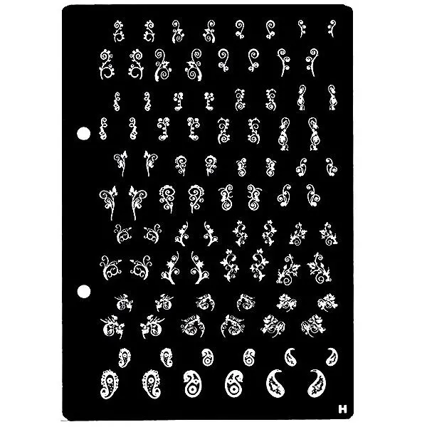 XL Mintapaletta körömnyomdázásra H